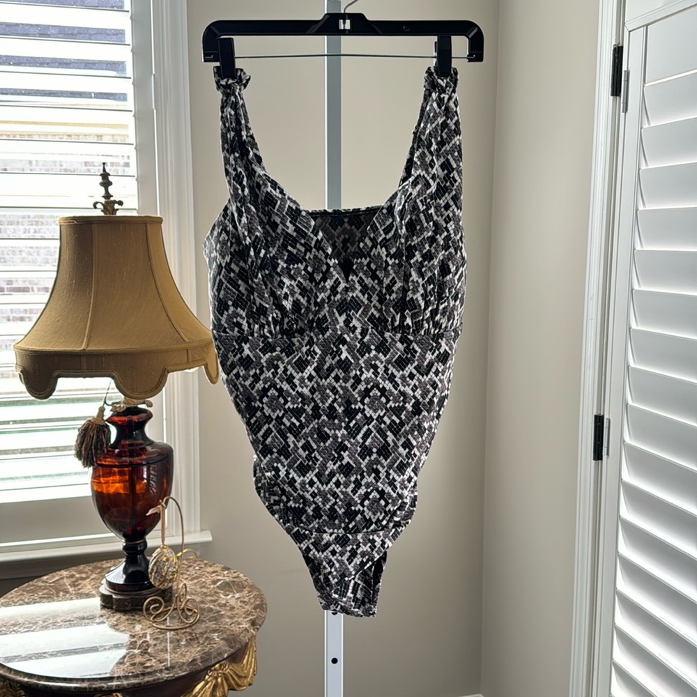 Coastal Blue Swimsuit, Size 2X